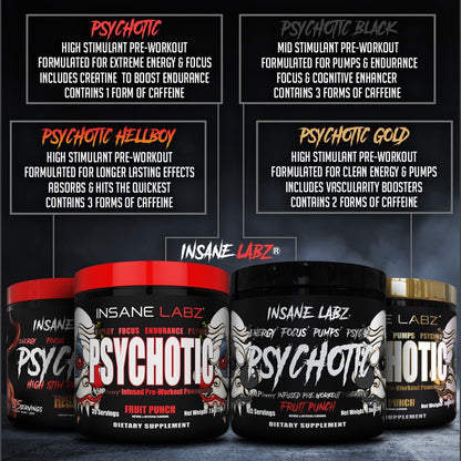 Insane Labz PSYCHOTIC Limited Edition HELLBOY