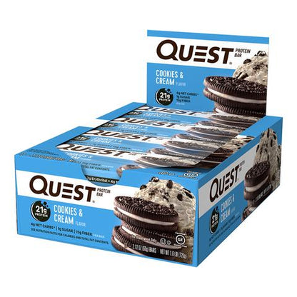 Quest Nutrition - Protein Bar High Fiber - Box 12