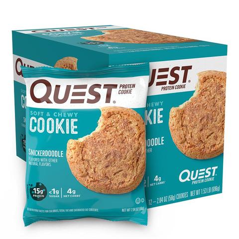 Quest Nutrition - Protein Cookie Soft&Chewy - Box 12
