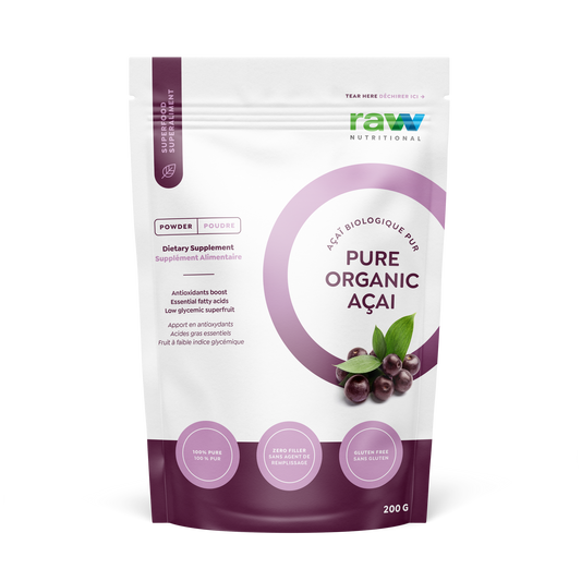 Raw Nutritional - Pure Organic Açai - 200g