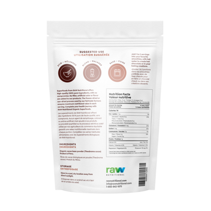 Raw Nutritional Pure Cacao Powder 280g