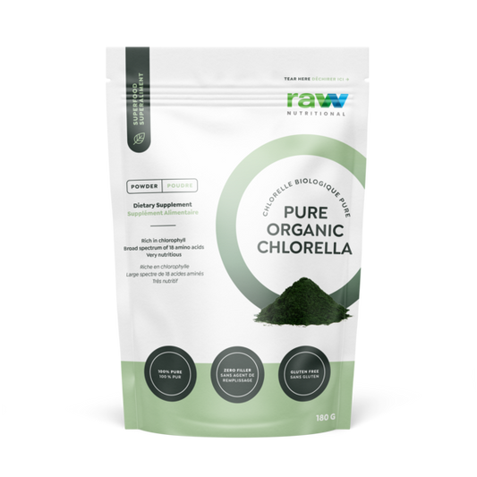 Raw Nutritional - Pure Organic Chlorella 180g