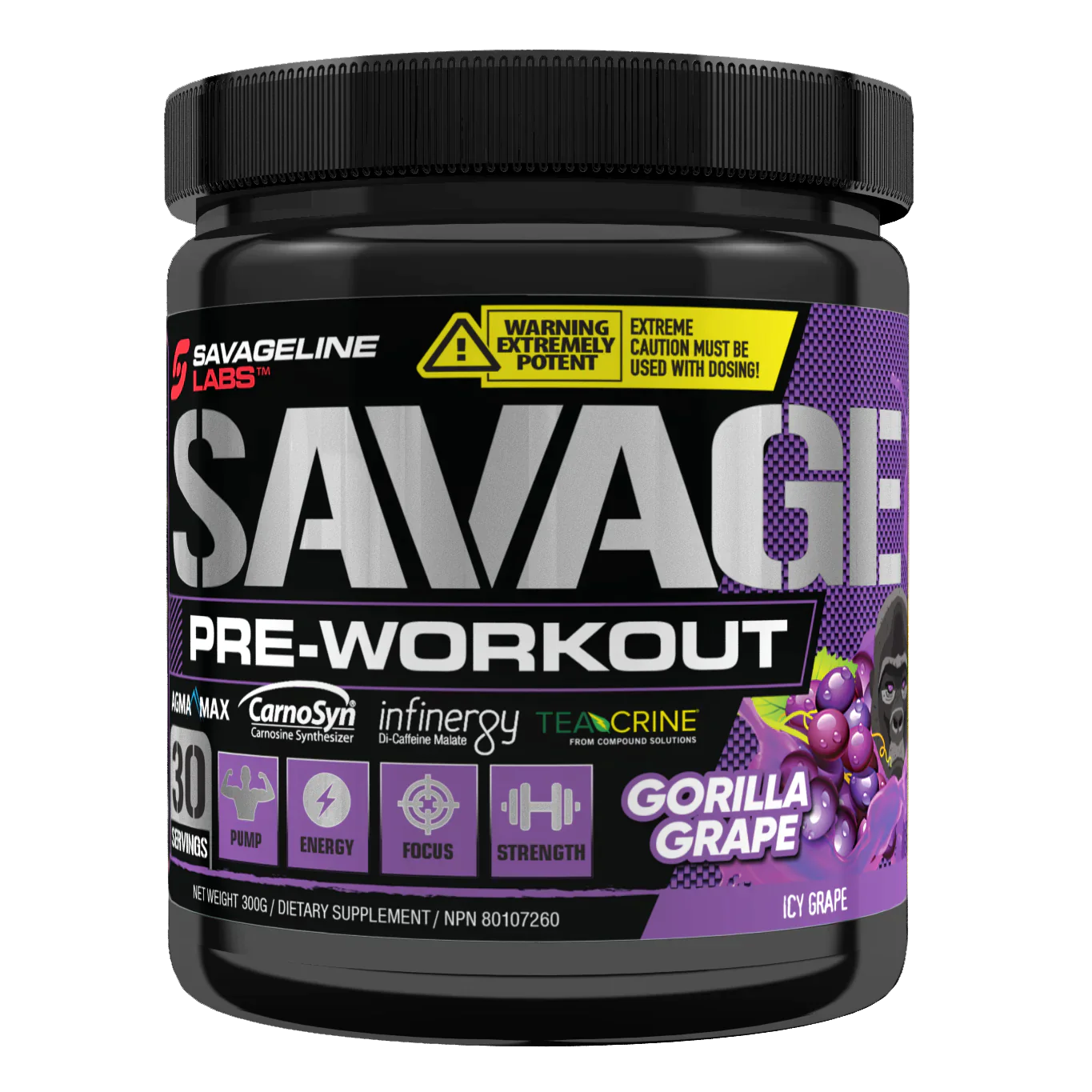 Savage Line Labs - Savage Pre Workout - 30 serving