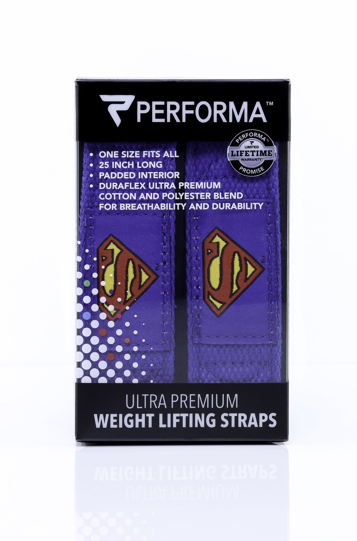 DC Comics Performa Superman Lifting Straps