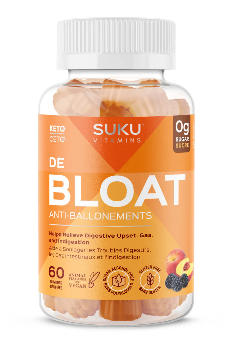 SUKU Vitamins - DeBloat - 60 Gummies