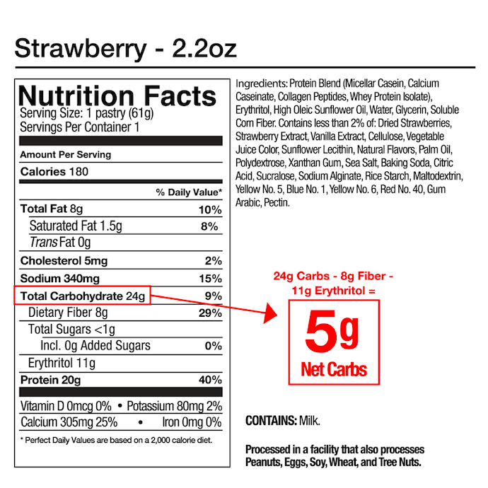 Legendary Foods - Protein Tasty Pastries - Box 10