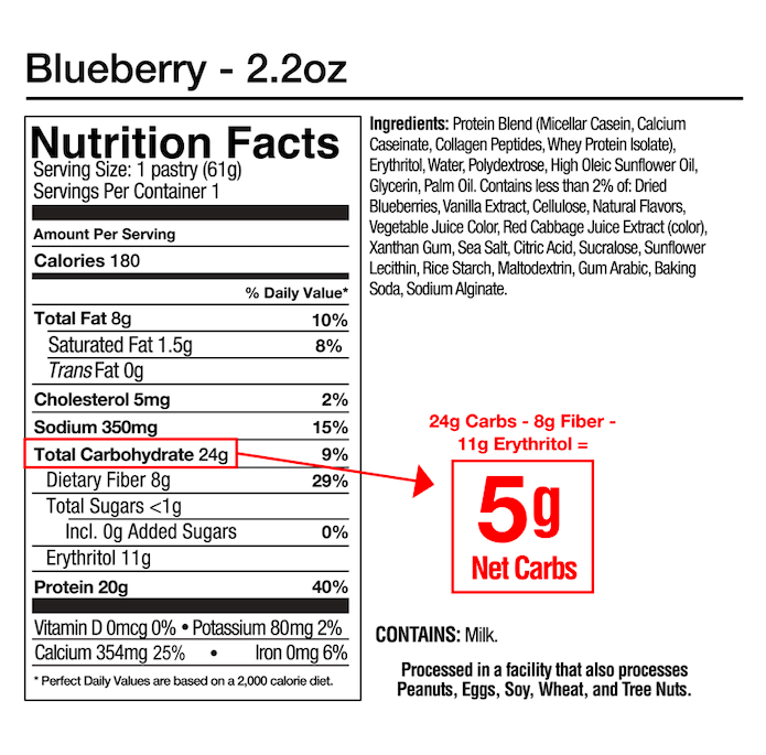 Legendary Foods - Protein Tasty Pastries - Box 10