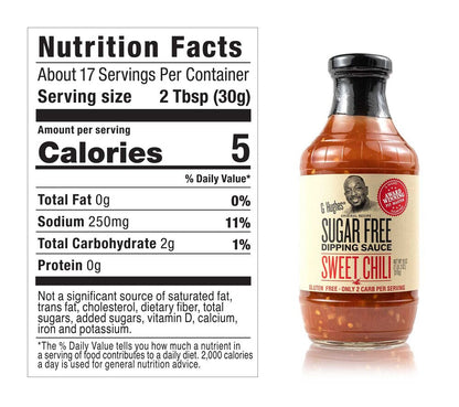 G Hughes Sugar Free BBQ Sauce 490g