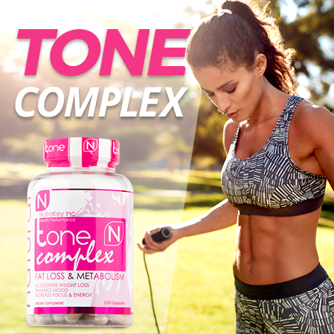 Nutrakey Tone Complex - Fat Loss & Metabolism - 120 caps