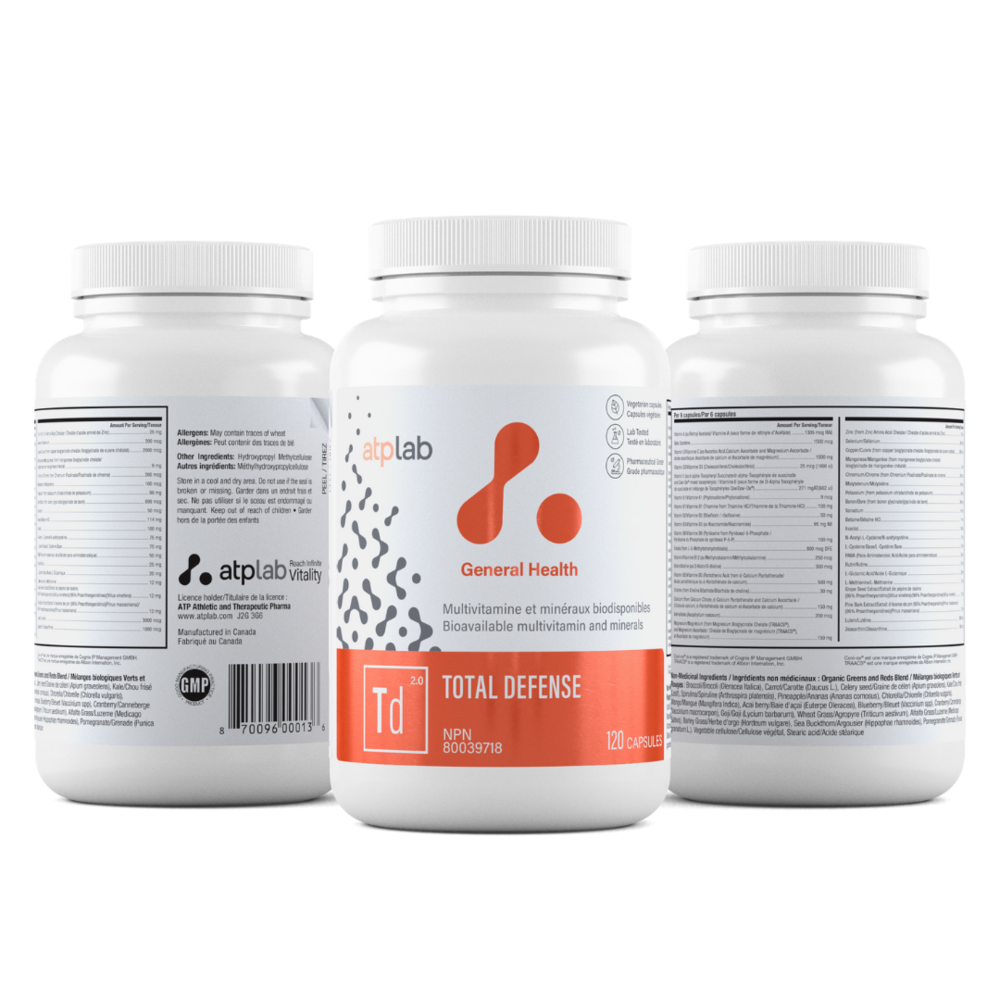 ATP Lab Total Defense 120 Vcaps