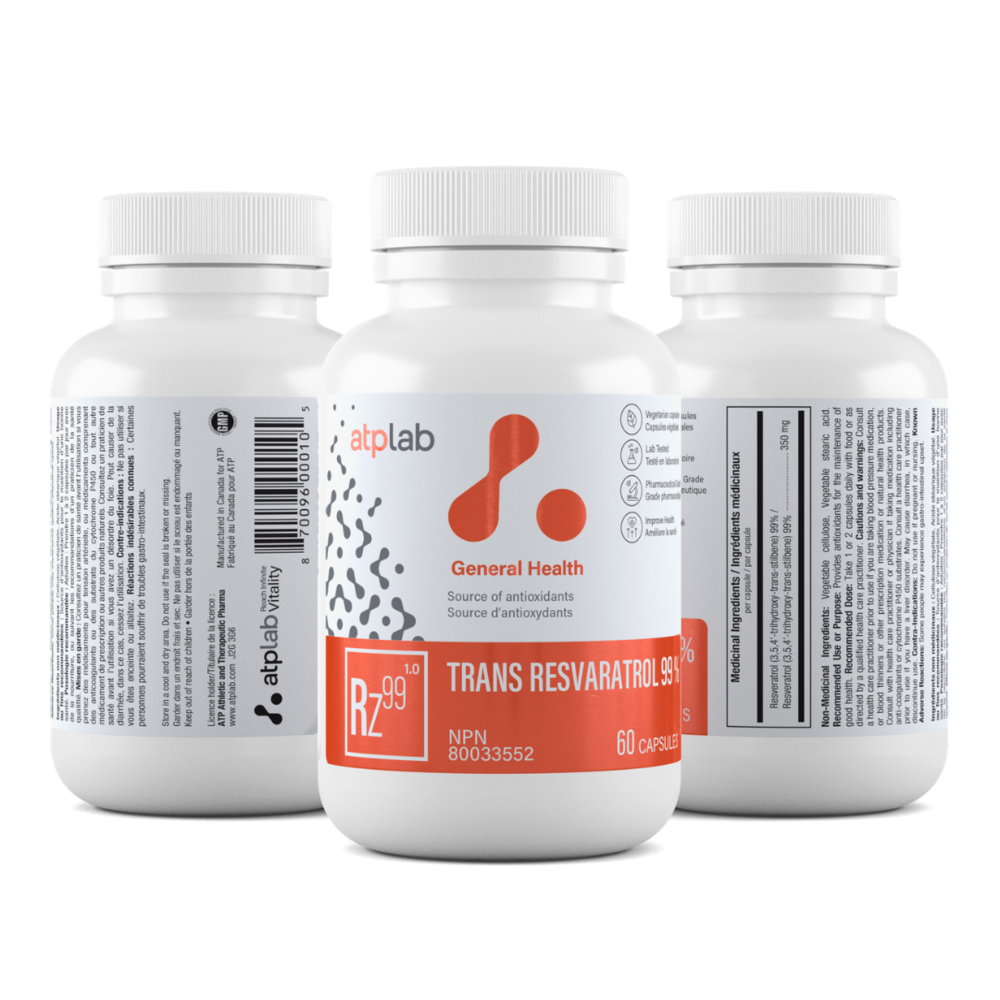 ATP Lab Trans Resveratrol 99% 60 caps