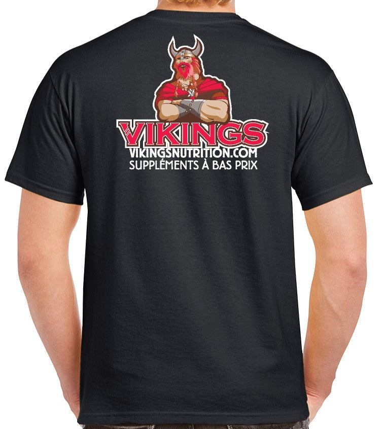 T-Shirt Animal/Vikings Black