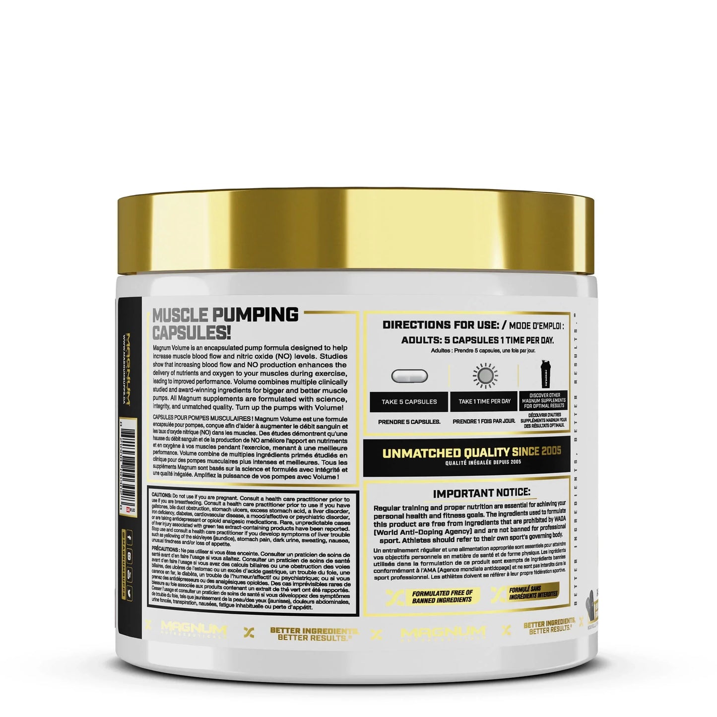 Magnum Nutraceuticals Volume 120 caps