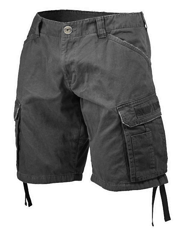 Gasp Army Shorts Wash Black