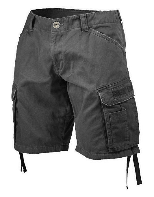 Gasp Army Shorts Wash Black