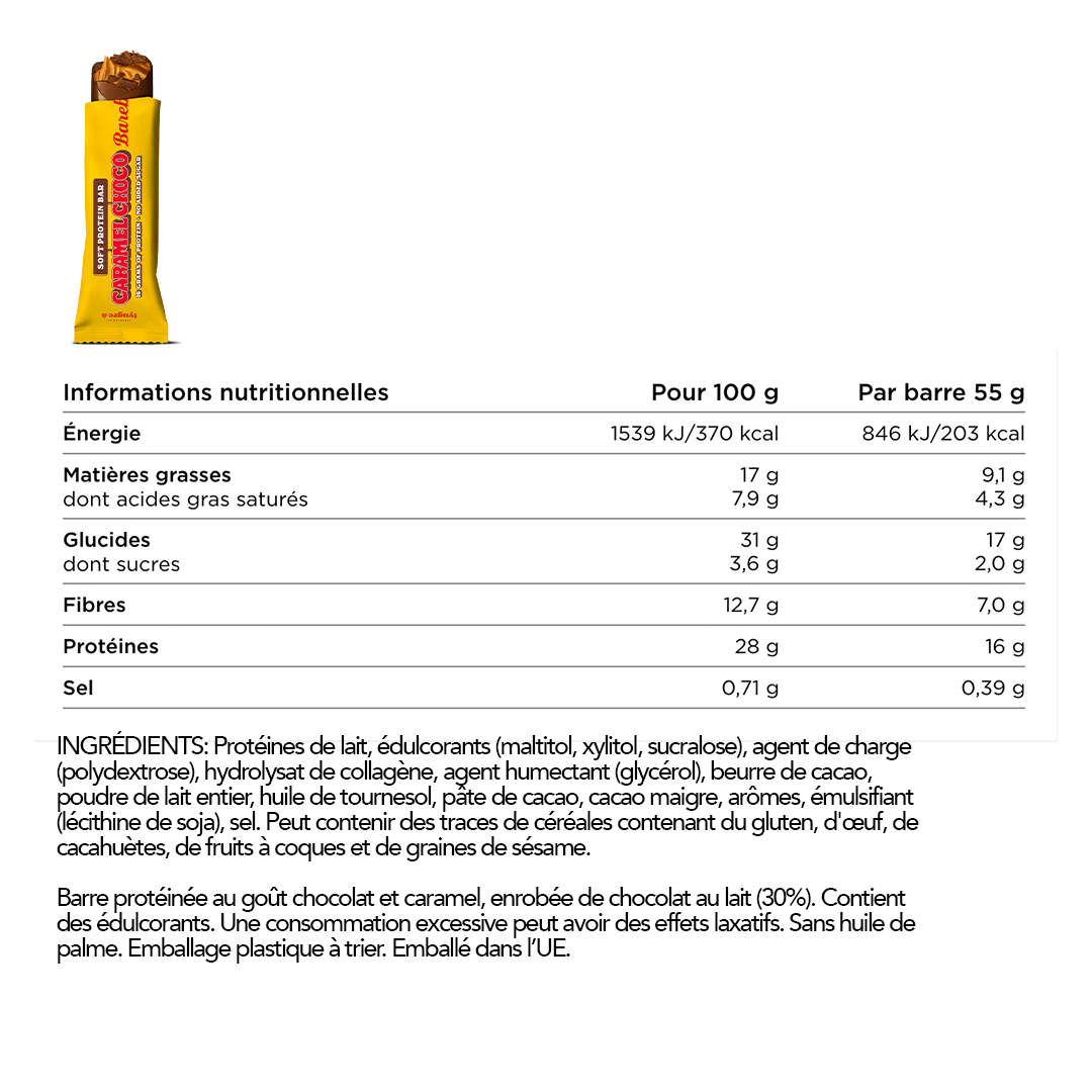 Barebells - Soft Protein Bar - 55g