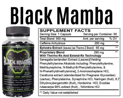 Black Mamba 90 caps