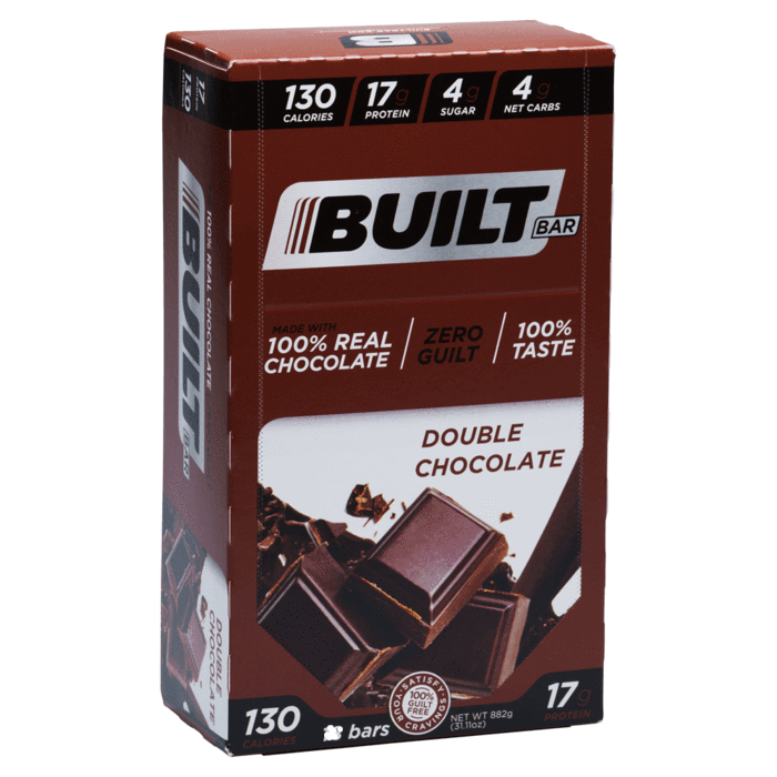 Built Protein Bar - 100% Real Chocolate - Zero Guilt (Box 12)