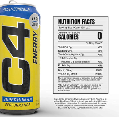Cellucor - C4 Carbonated Energy Drink 473ml