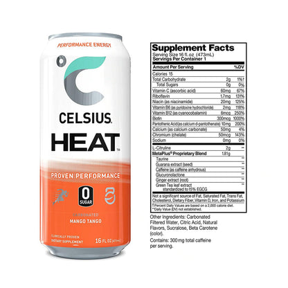 Celsius Heat- Performance Drink - 473ml