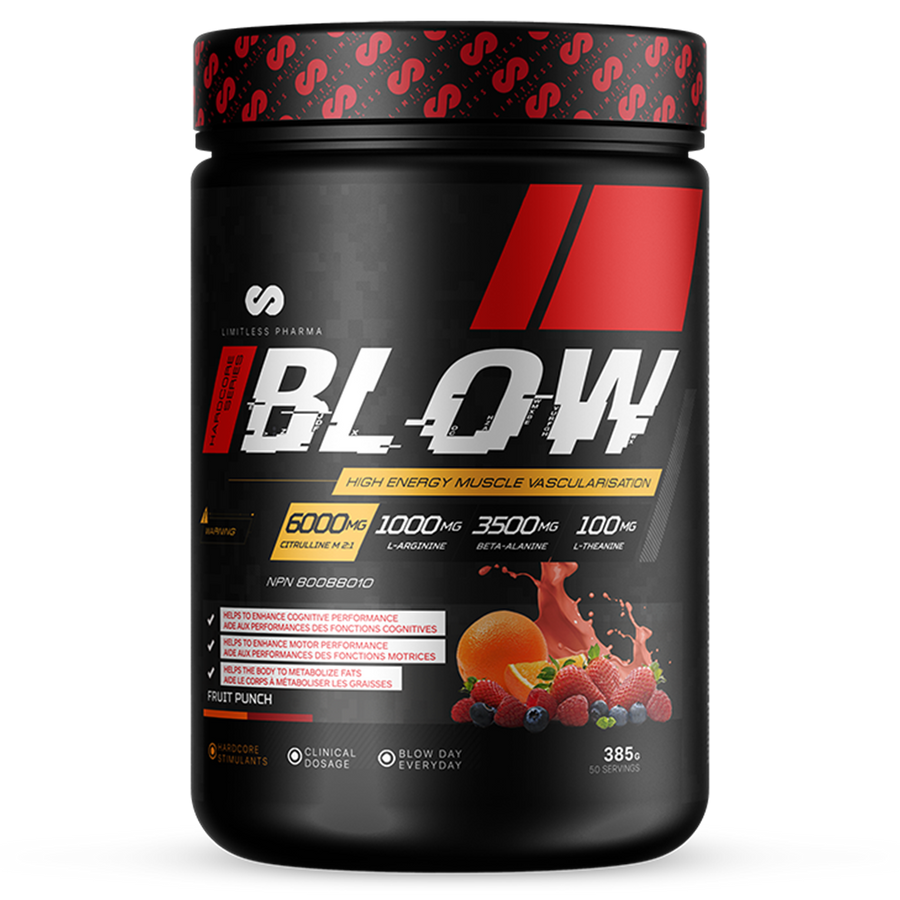Limitless Pharma BLOW Pre Workout 385g