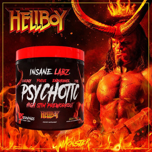 Insane Labz PSYCHOTIC Limited Edition HELLBOY