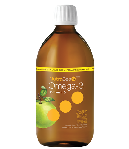 NutraSea Omega-3+Vitamin D 500ml