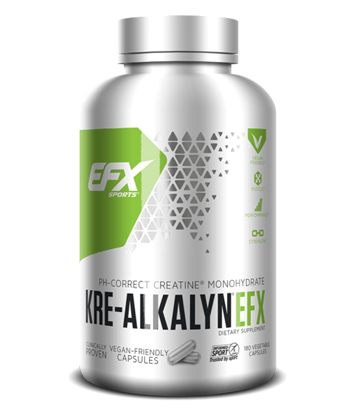 EFX Sports Kre-Alkalyn 180 vegecaps