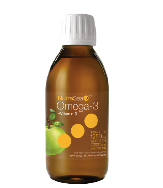 NutraSea Omega-3+Vitamin D 200ml