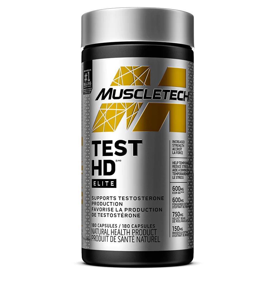 MuscleTech - Test HD Elite - 180 Caps