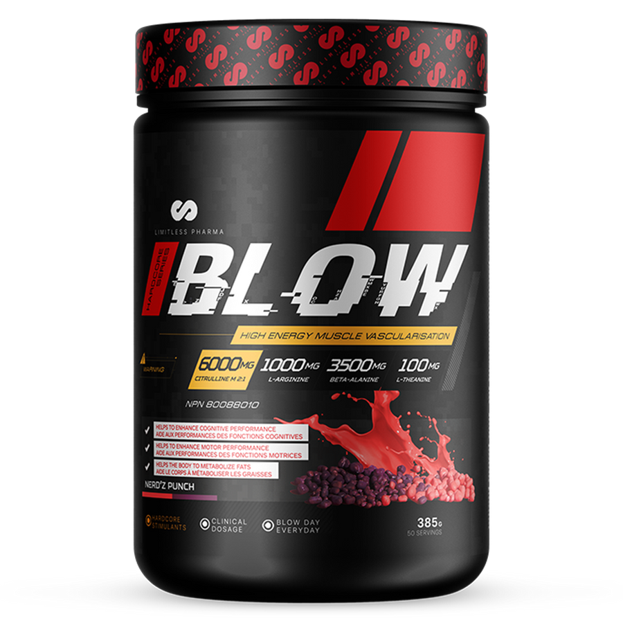 Limitless Pharma BLOW Pre Workout 385g