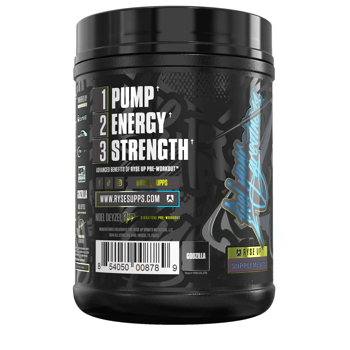 Ryse Supps - Godzilla Pre Workout - 732g