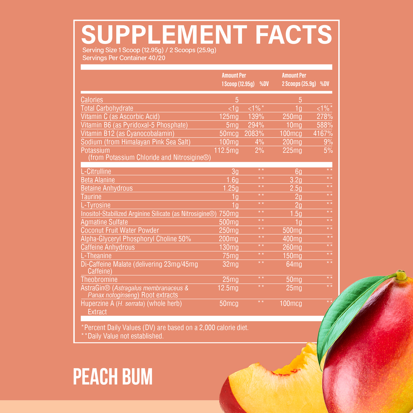 CBum Series - Thavage Pre Workout - 40 serving