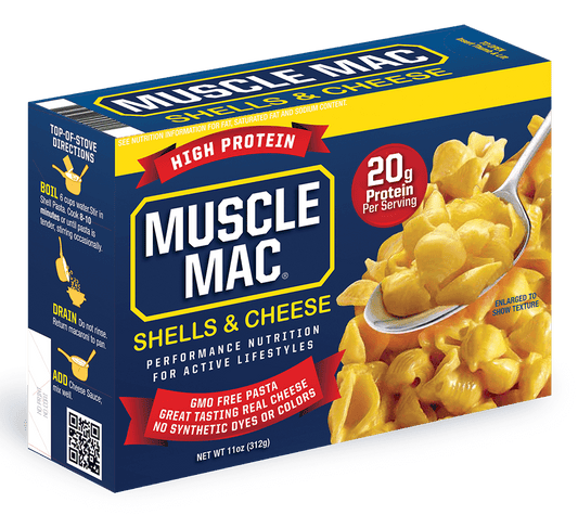 Muscle Mac - High Protein Deluxe Shell & Cheese - 312g