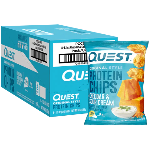 Quest Nutrition - Original Style Protein Chips - Box 8