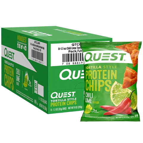 Quest Nutrition - Tortilla Style Protein Chips - Box 8