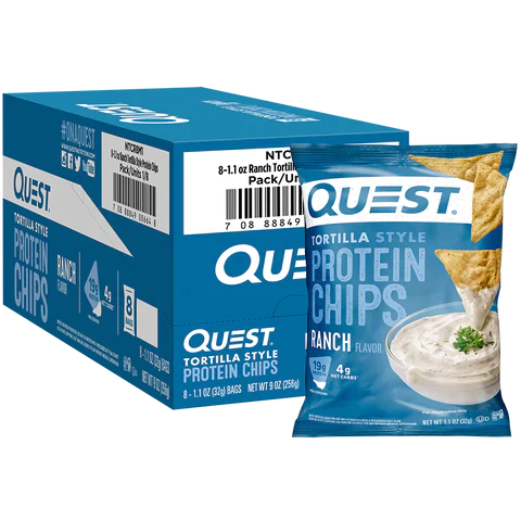 Quest Nutrition - Tortilla Style Protein Chips - Box 8