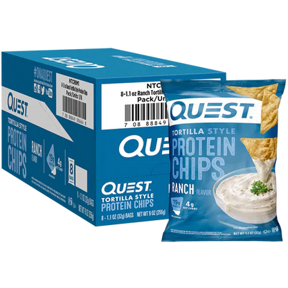 Quest Nutrition - Tortilla Style Protein Chips - Box 8