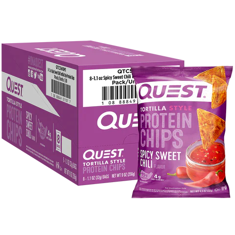 Quest Nutrition - Tortilla Style Protein Chips - Box 8
