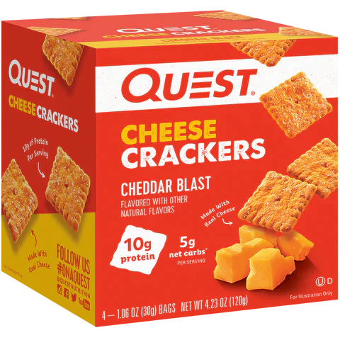Quest Nutrition - Cheese Crackers - 120g