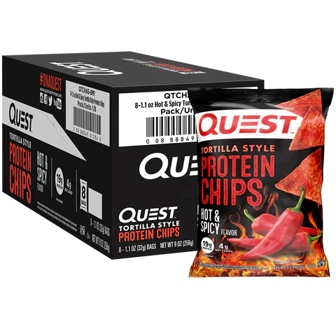 Quest Nutrition - Tortilla Style Protein Chips - Box 8