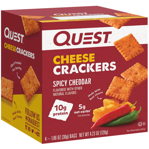 Quest Nutrition - Cheese Crackers - 120g