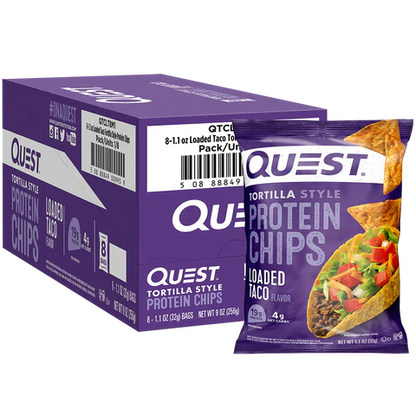 Quest Nutrition - Tortilla Style Protein Chips - Box 8