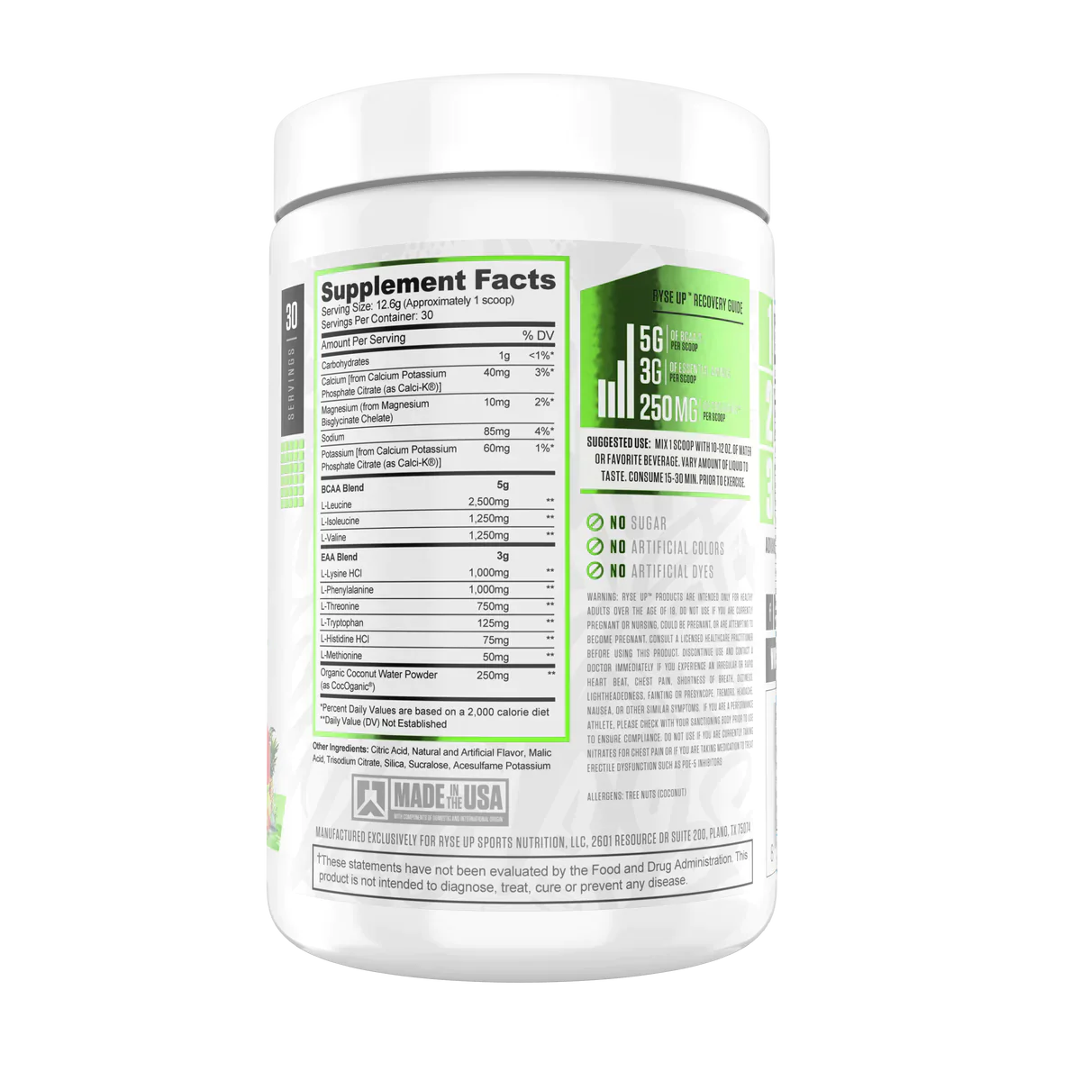 Ryse Supps - BCAA/EAA Formula - 372g