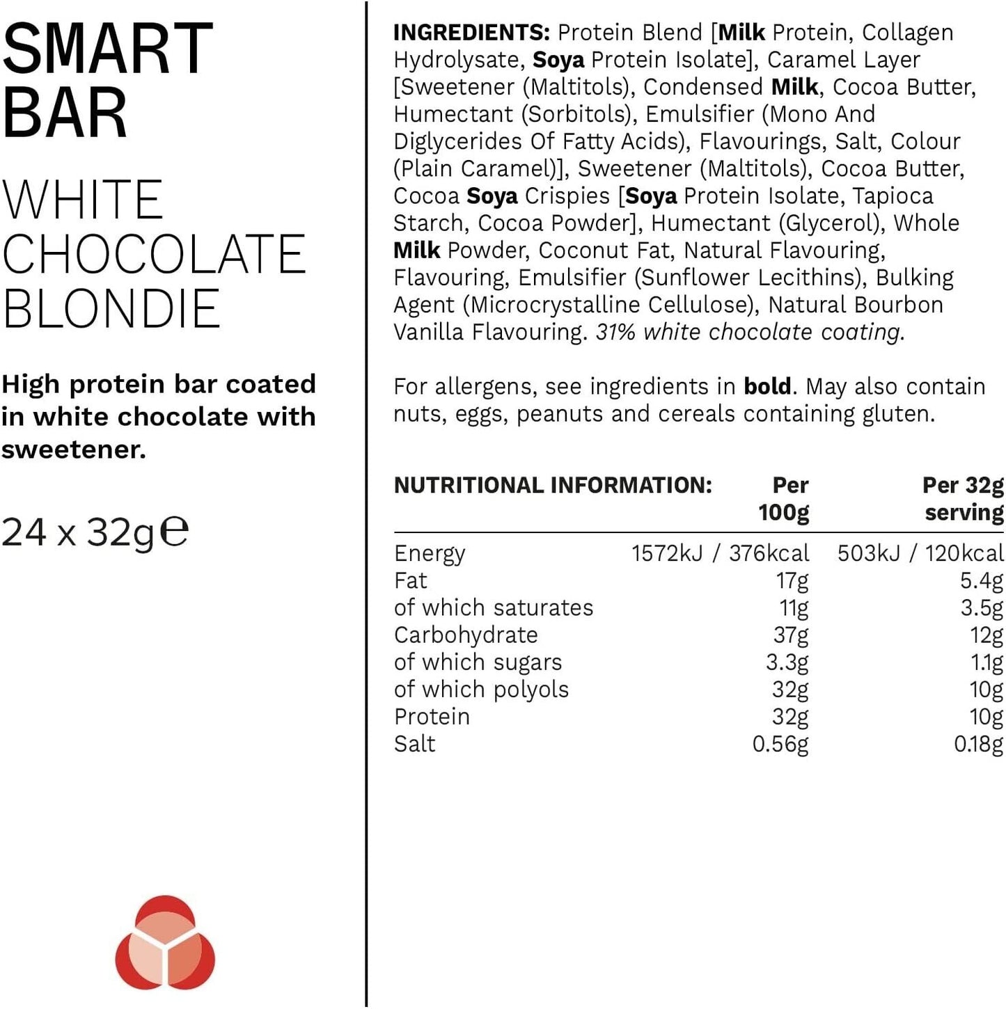 PhD Nutrition - Smart Bar High Protein - Box 12