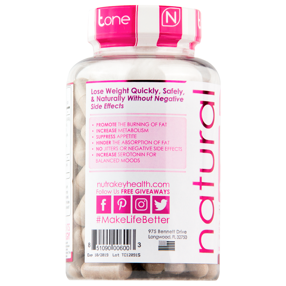 Nutrakey Tone Complex - Fat Loss & Metabolism - 120 caps